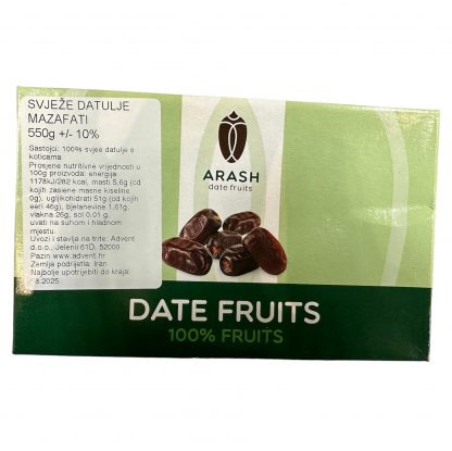 Datulje svježe Mazafati 550g