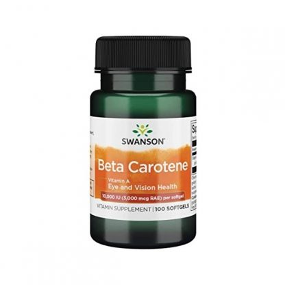 Beta Karoten 10000IU 3000mcg Swanson - 100 Softgel Kapsula